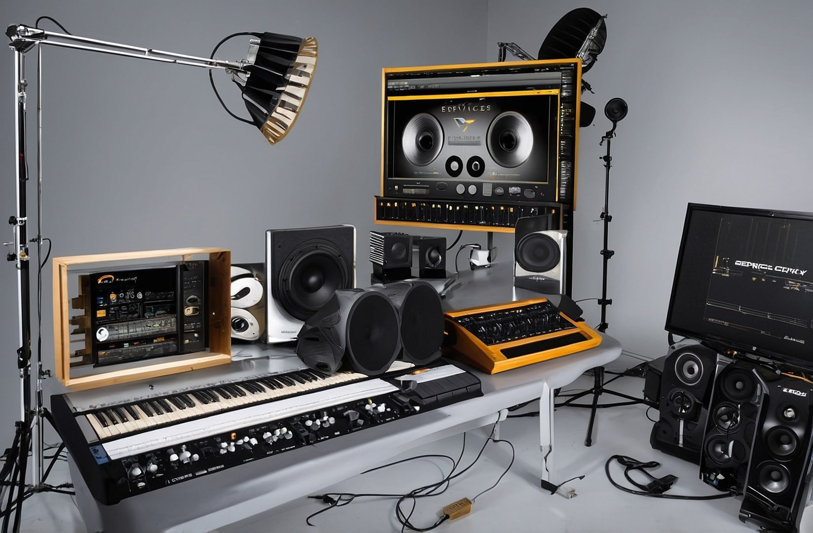 Estudio de audio profesional.